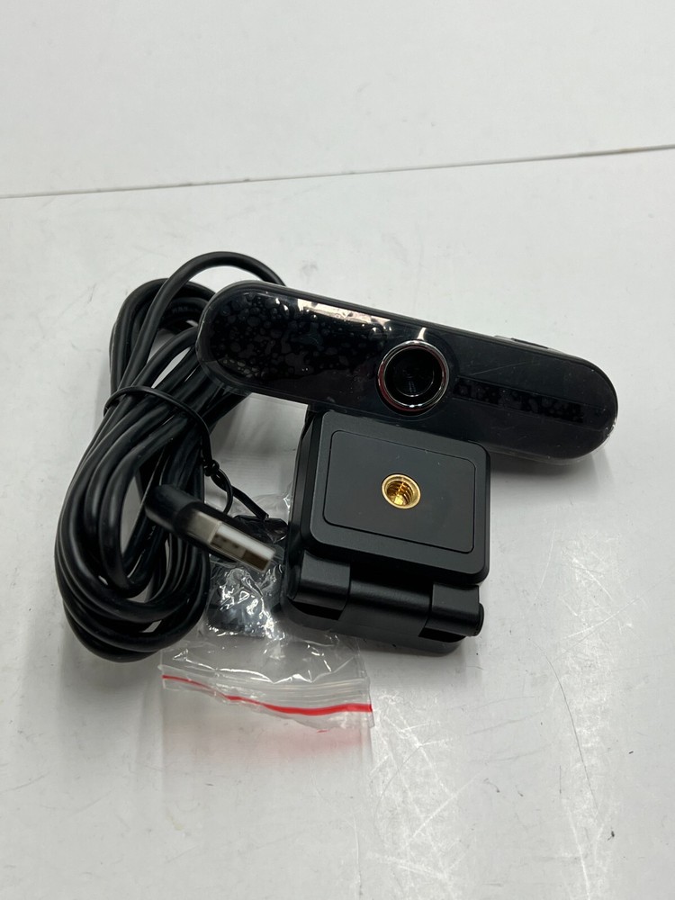 Webcam Black Pro Streaming Web Camera, W8A 8MP Webcam, 5.6mm, DC 5V