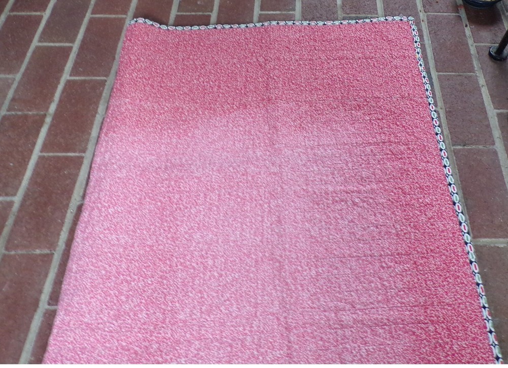 Handmade Small Multicolor Geometric Quilt