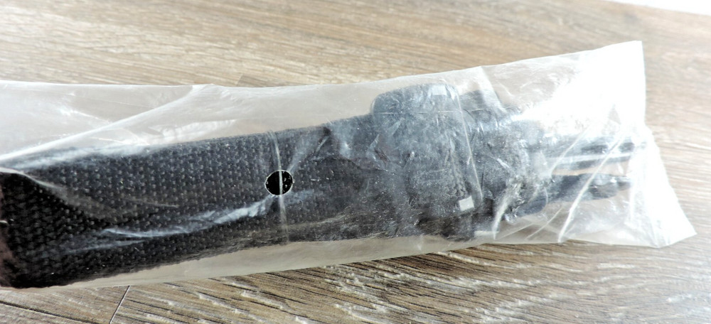 1" Adjustable Black Nylon Bag Strap 44" Max Length