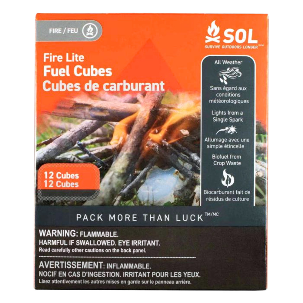 SOL Fire Lite Fuel Cubes: 12-pack