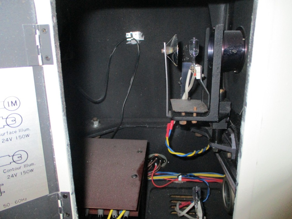 Nikon 6C-2 Optical Comparator Profile Projector w/ 2 Boeckeler 3486-1 Microcode