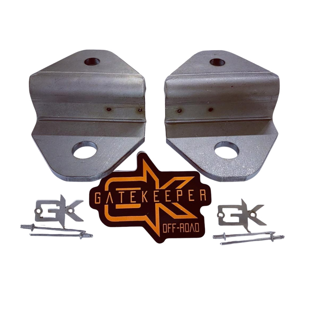 GateKeeper Off-Road Universal DIY Steerable Knuckle Light Mounts-Without Lights