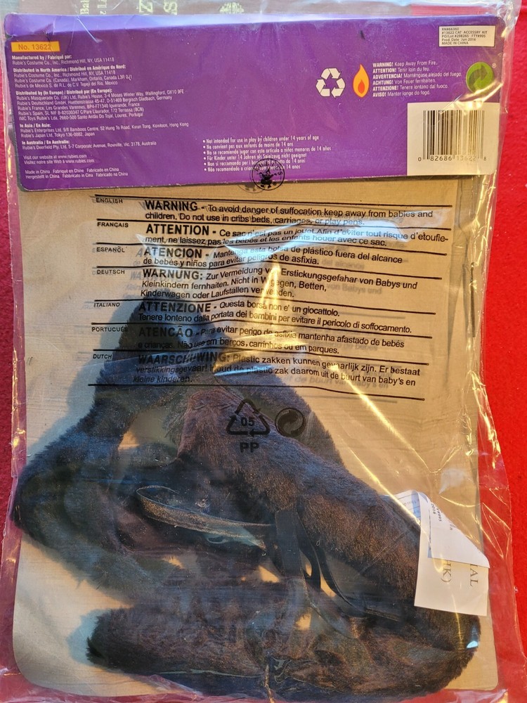 Women's Cat Halloween Accessory Kit