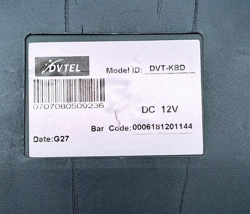 DVTEL Keyboard Joystick DVT - KBD Keyboard for NVMS CCTV Surveillance controller