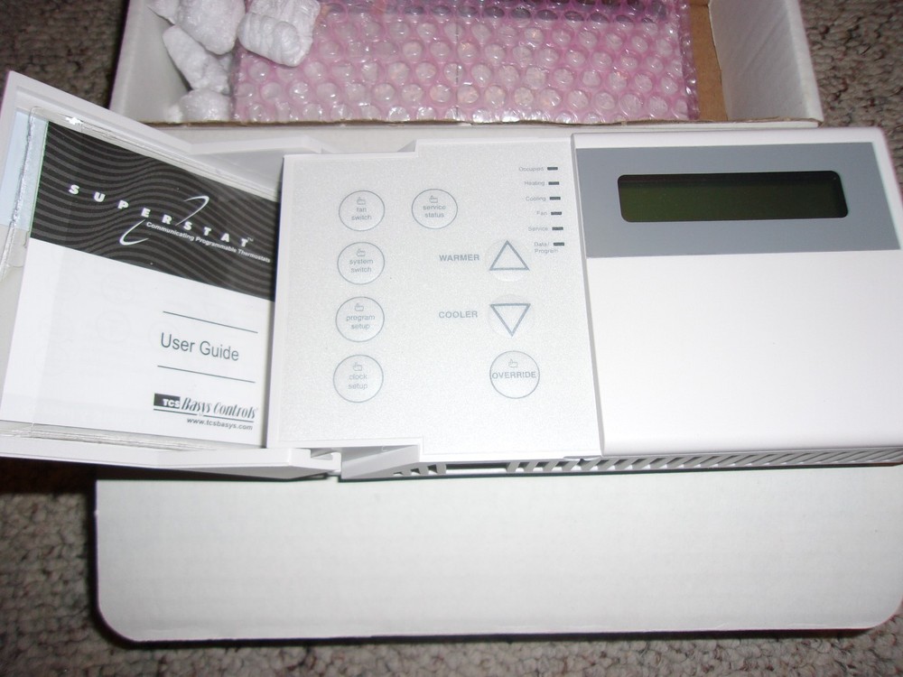 TCS BASYS SZ1018 NEW PROGRAMABLEMODULATING ZONE THERMOSTAT