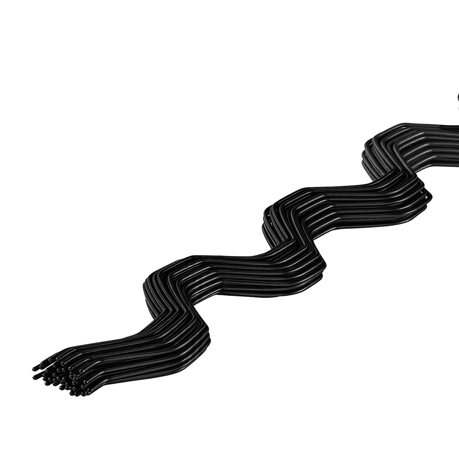 VEVOR Greenhouse Spring Wire & Lock Channel Aluminum Alloy 40 Packs 6.56 ft