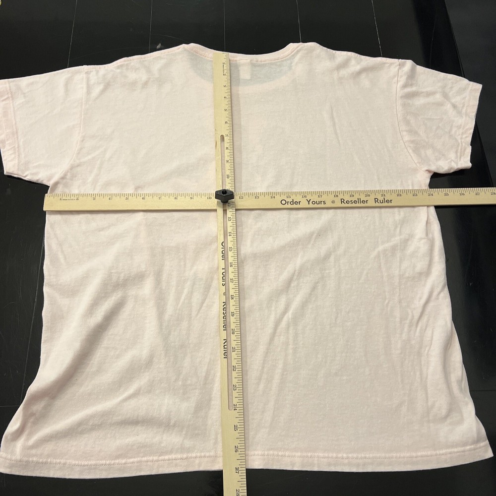 NWOT Women’s KISS’s Band Concert Tour Shirt 2XL Pink Gene Simmons Paul Stanley