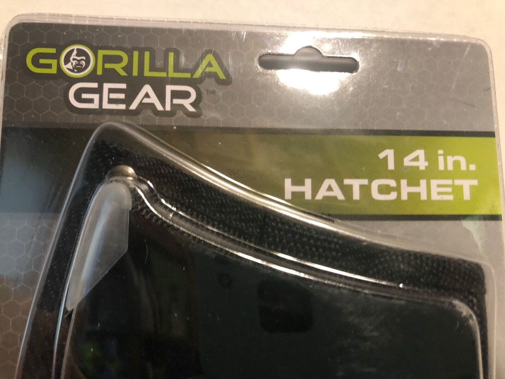 Gorilla Gear 14" Hatchet....New in Package
