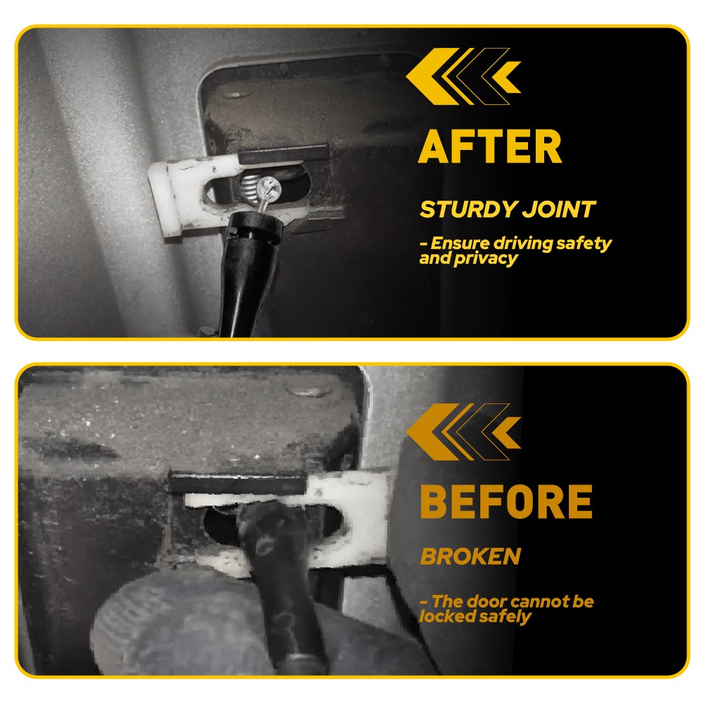 Rear Right Cargo Door Latch Release Cables for 1992-2014 Ford E150 E250 E350 Van