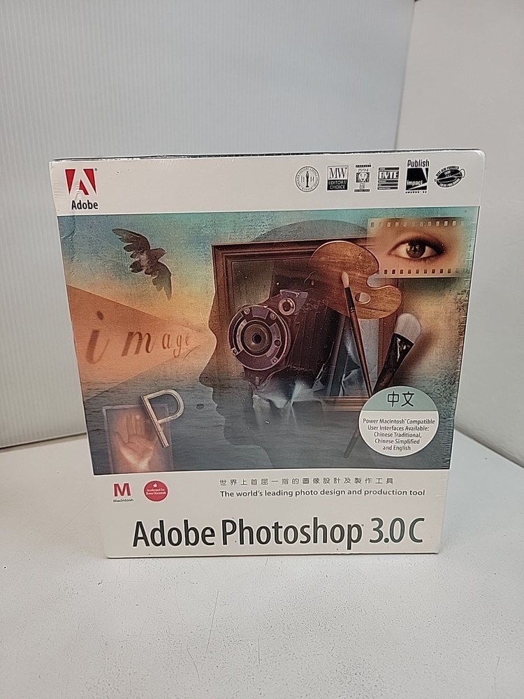 Adobe Photoshop 3.0c Chinese Version