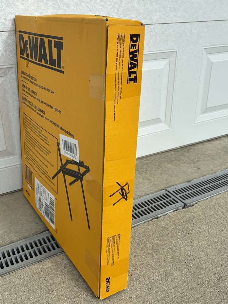 DEWALT DW7451 Table Saw Stand Self-Locking Foldable - Brand New & Unopened