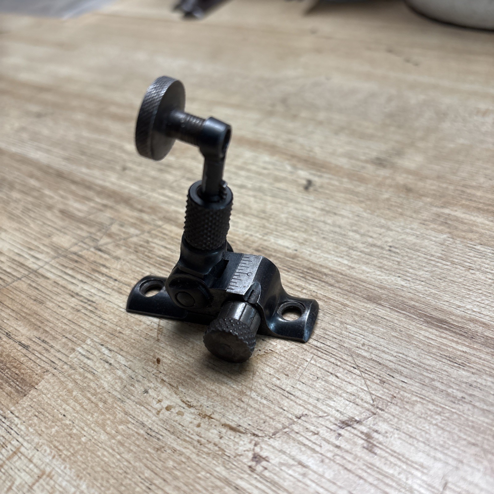 Rare - Vintage Lyman Model 103 Windgauge Tang Sight Estate Find (45)