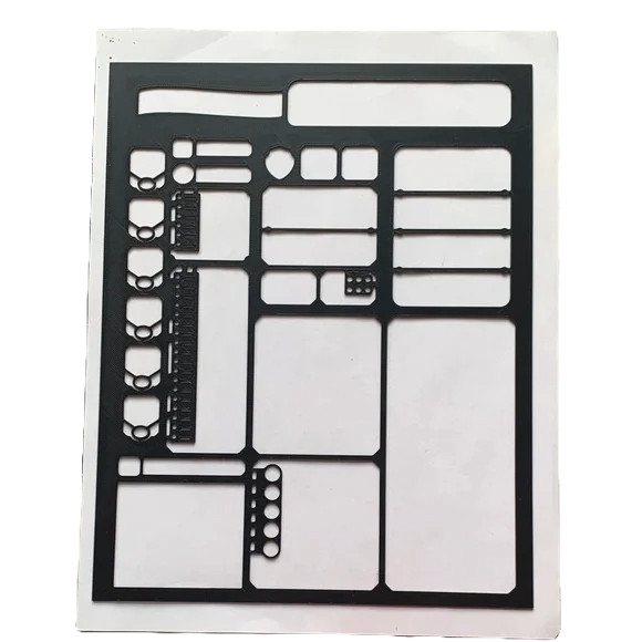 D&D Character Sheet Stencil