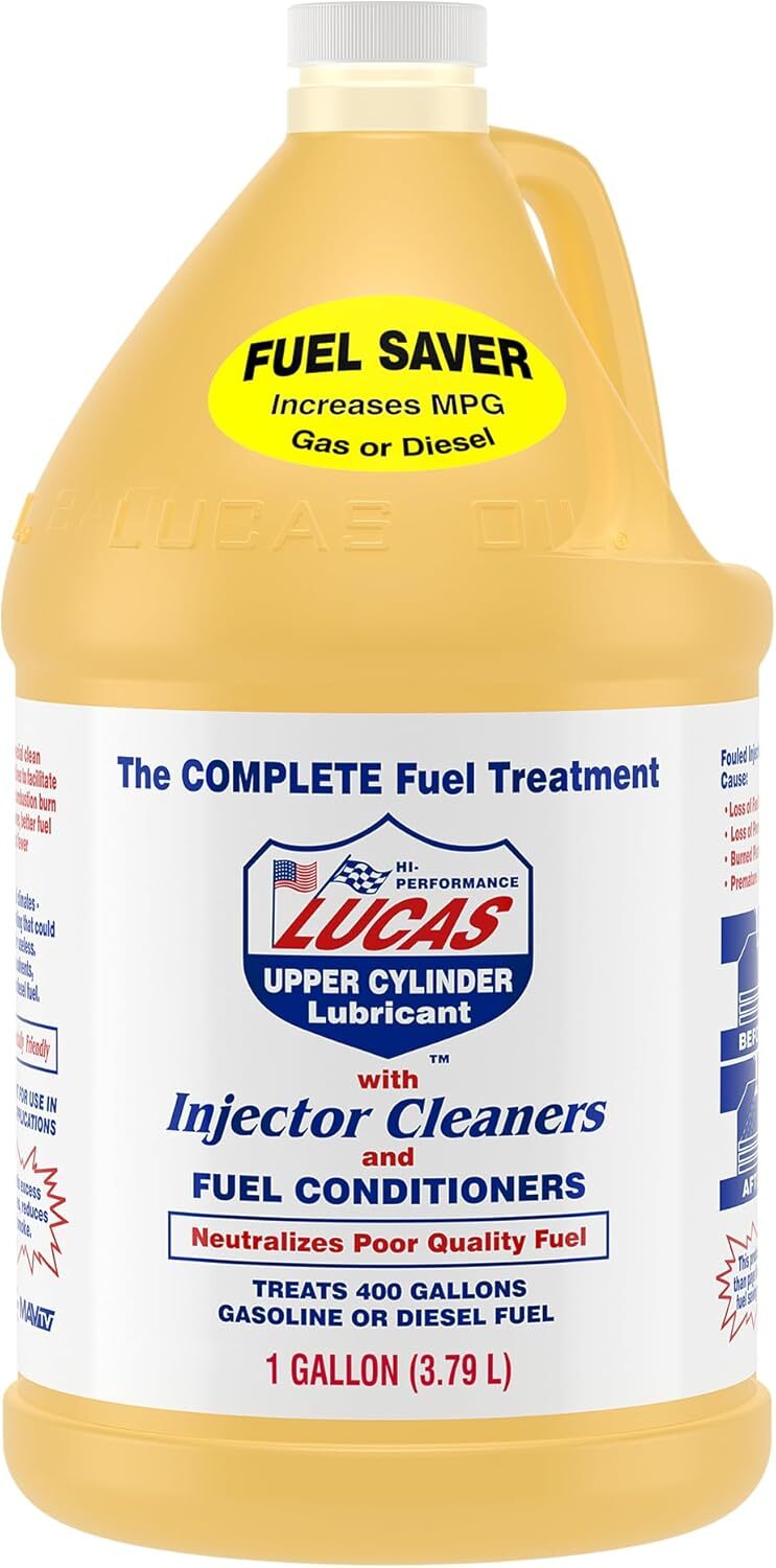 Lucas Oil 10013 1 Gallon Upper Cylinder Lubricant Fuel Treatment (4 PACK)