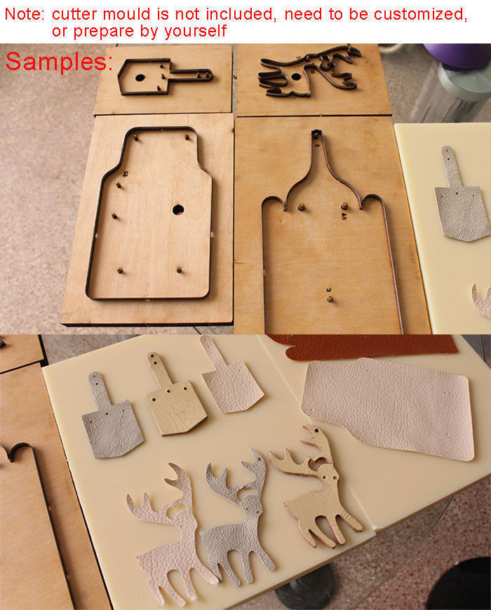 Manual Leathercraft Die Cutting Machine Leather Paper PVC Sheet Sampling Machine