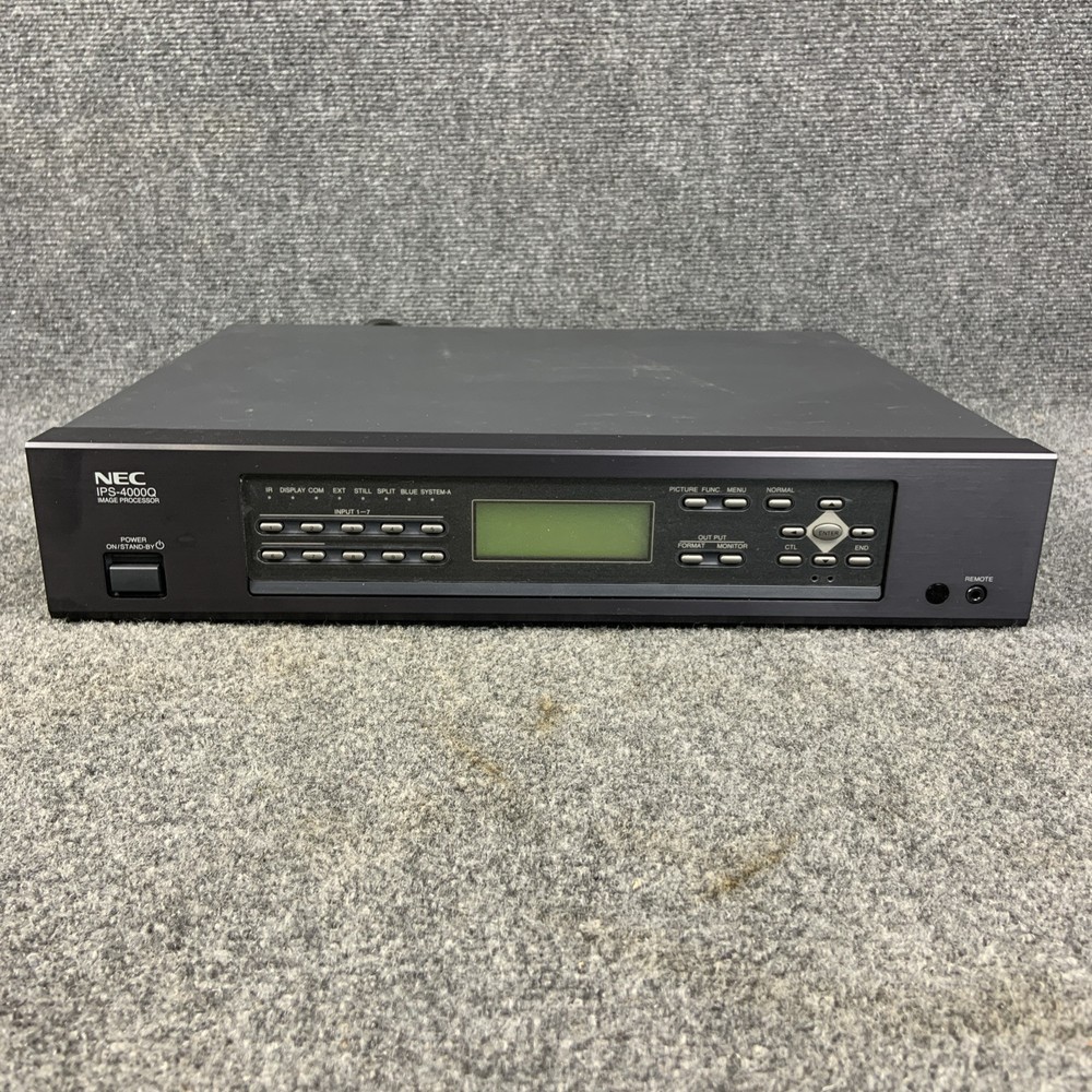 NEC Multisync IPS-4000Q Image Processor Line Quadrupler w/ Manual & Box WORKS