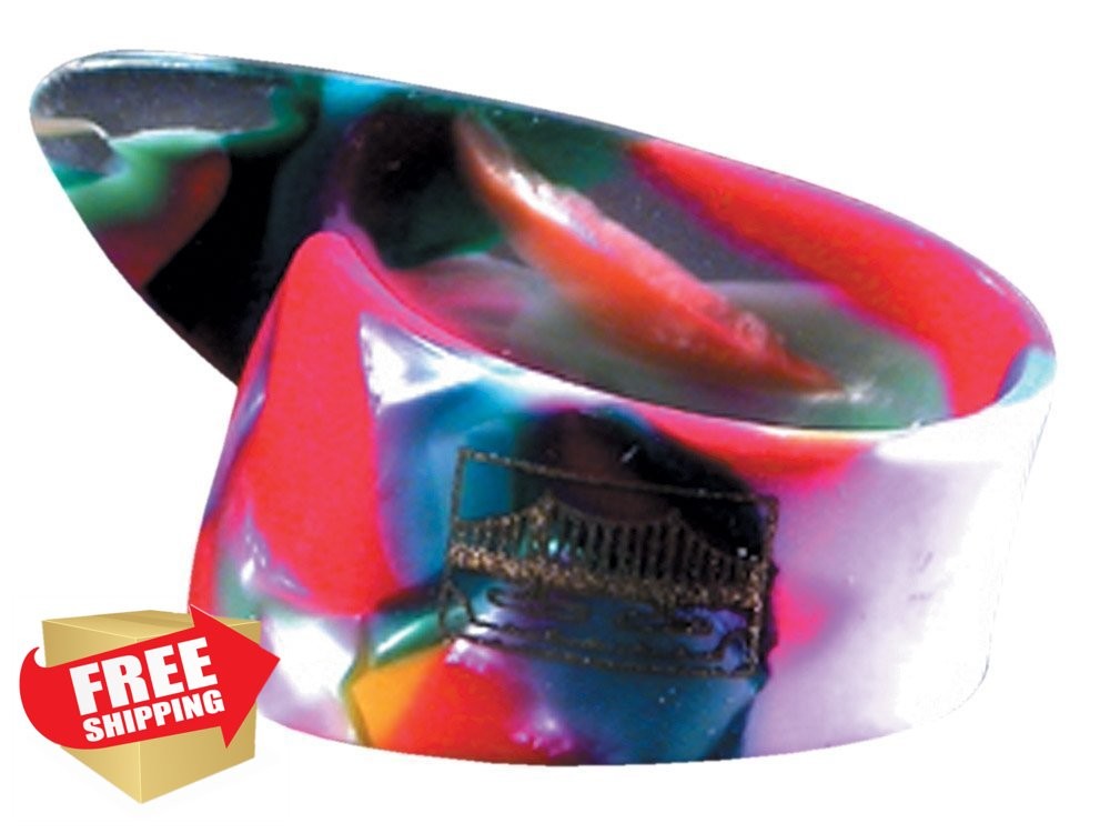 Golden Gate GP-7 Clown Confetti Thumb Picks Large Dozen