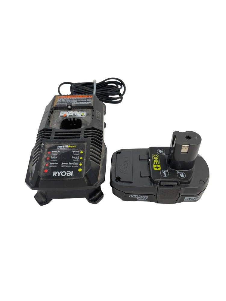 Ryobi ONE+ 18V Cordless Combo Kit 1/2" Drill /Impact Driver/LED Work Light