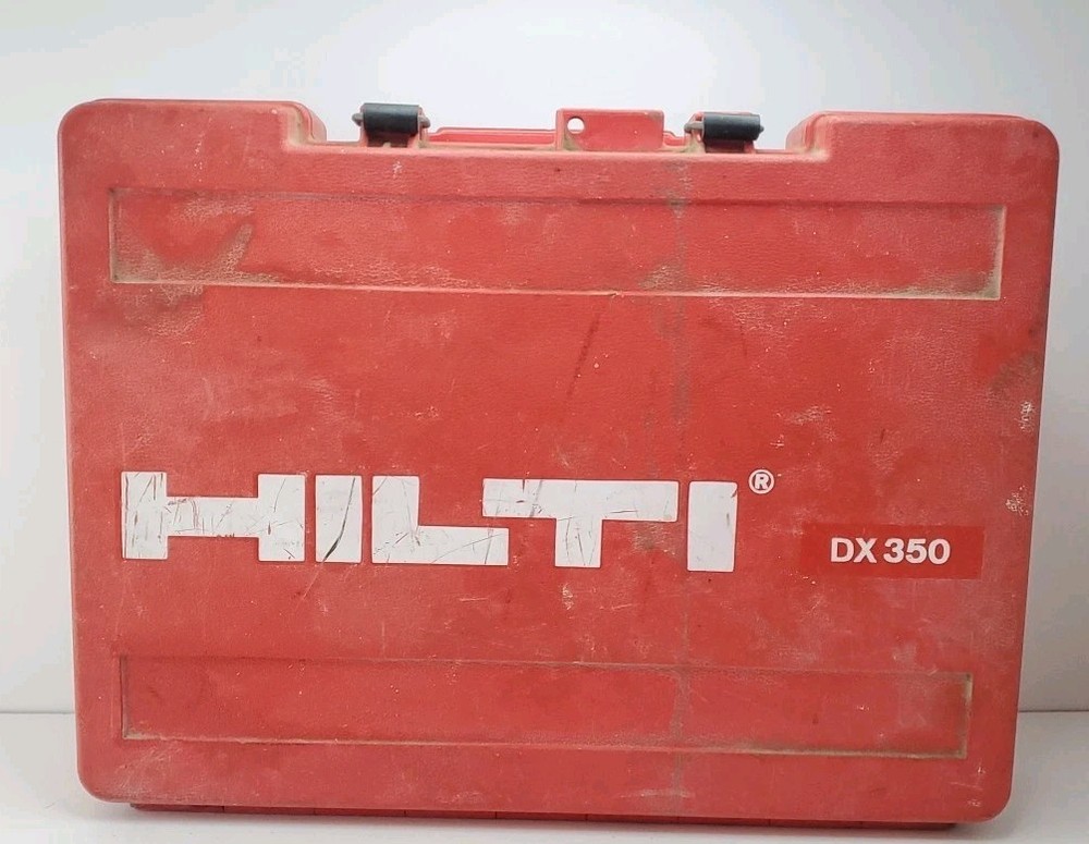 HILTI DX350 Powder Actuated Tool with Case + Documentation *READ DESCRIPTION*