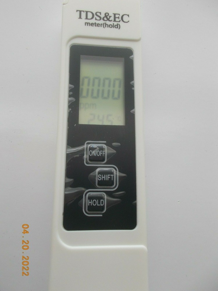 New Multifunction TDS&EC Meter with Hold function, includes Protective Case