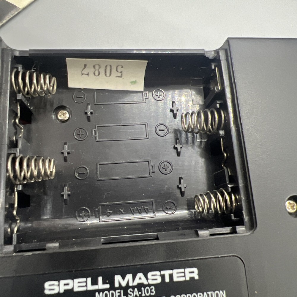 Franklin Computer Spell Master SA-103 Linguistic Technology Works Great Tested