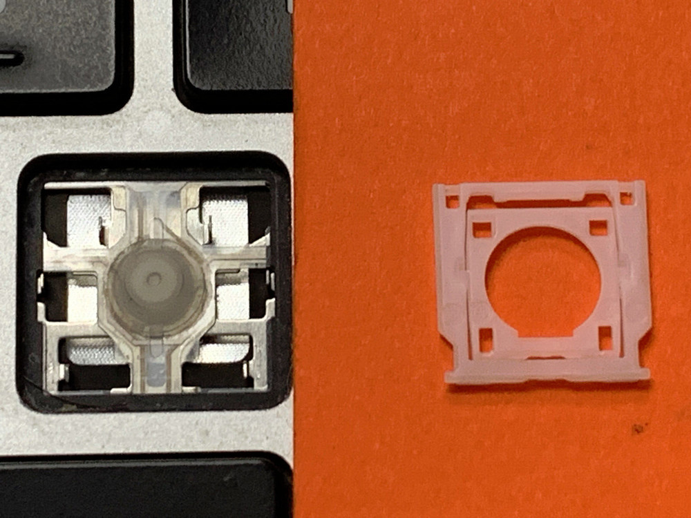 🔑ORIGINAL APPLE MACBOOK PRO 15" A1398 Replacement Key*KEY CAP & HINGE* AC06