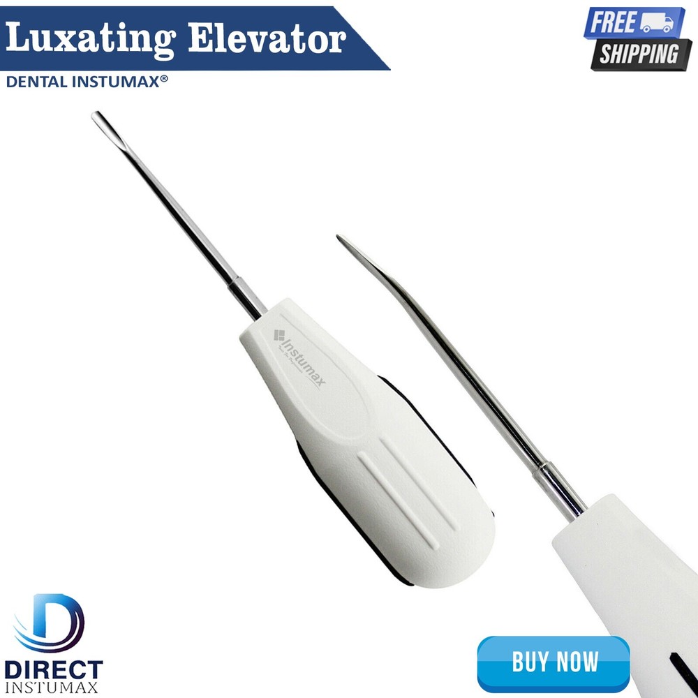 Dental Luxating Elevators 8PCS Periotome Luxation Root Extracting Extraction Kit