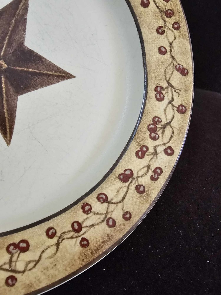 4 Barn Star Salad Plate Ltd Commodities 8 3/4"
