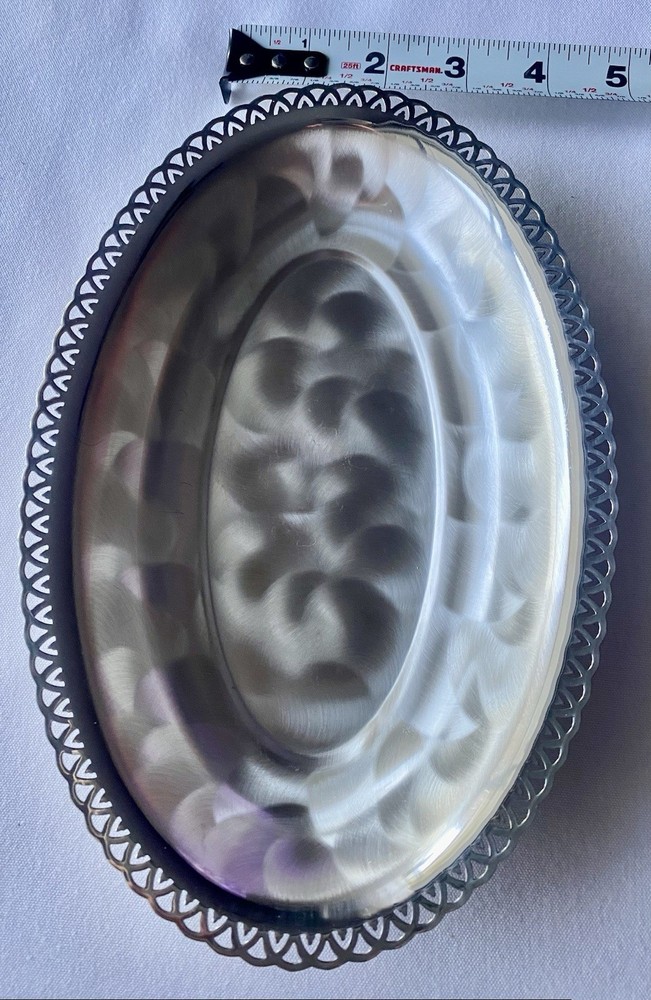 Ikora Germany Silver Plated 8” Tray