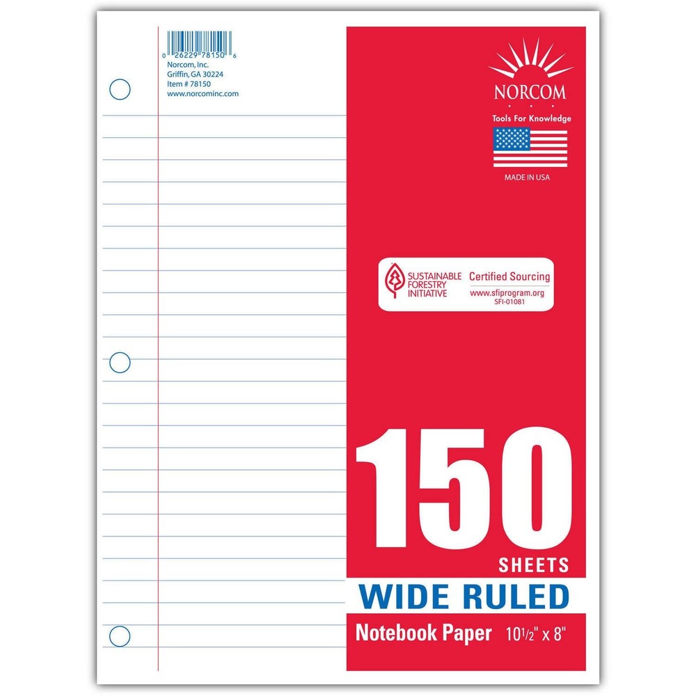Notebook Paper (3 pack)