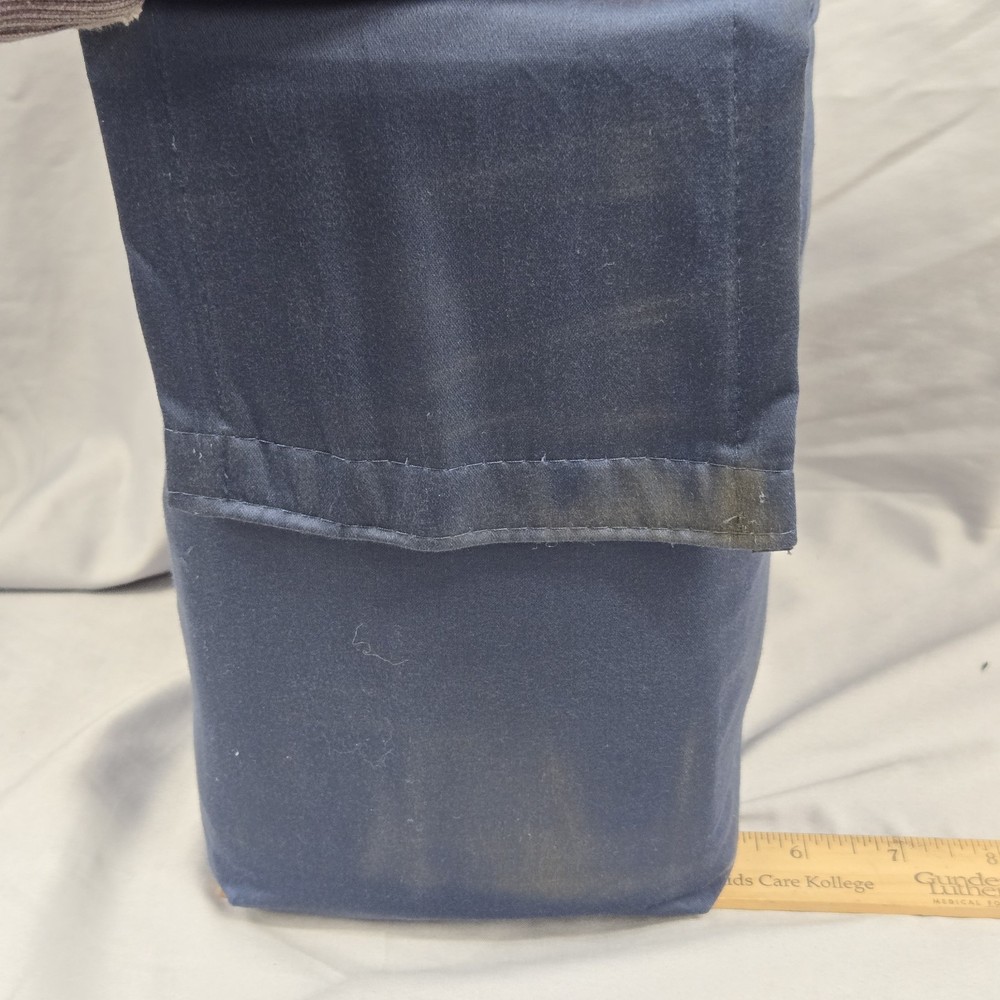 Threshold Cali King Fitted Sheet Metallic Blue