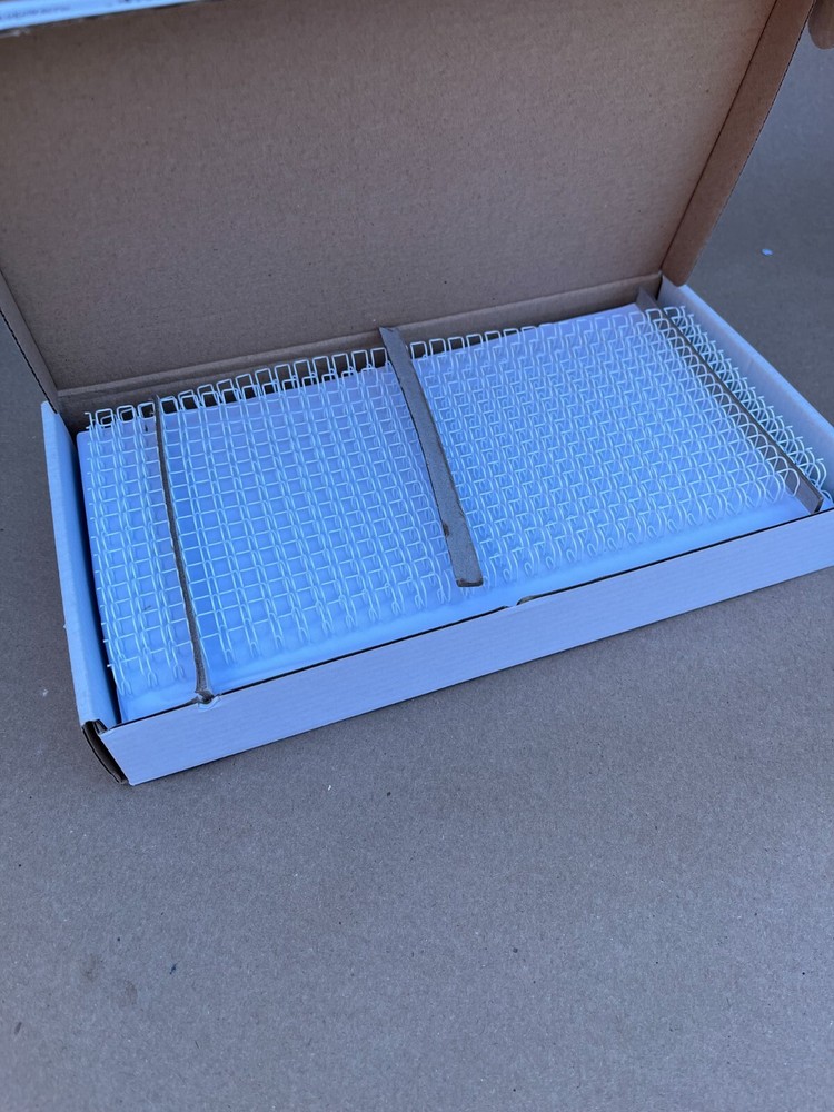 Wire O' Bindings, 32 loop White 27014, Full Box 100 pcs size 1/4" - 3:1"
