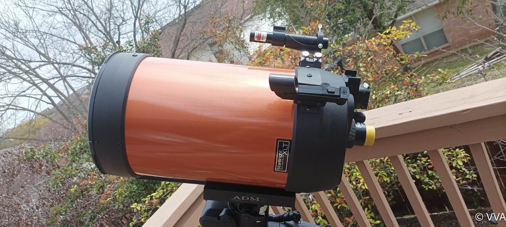Telescope Laser Pointer Base, Saddle, Bracket. ZWO AM5 Polar Finder Adjustable
