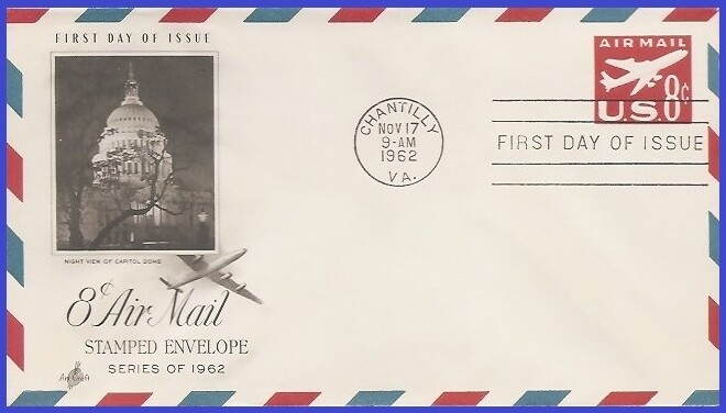 USA5 #UC36 U/A ARTCRAFT FDC   Jet
