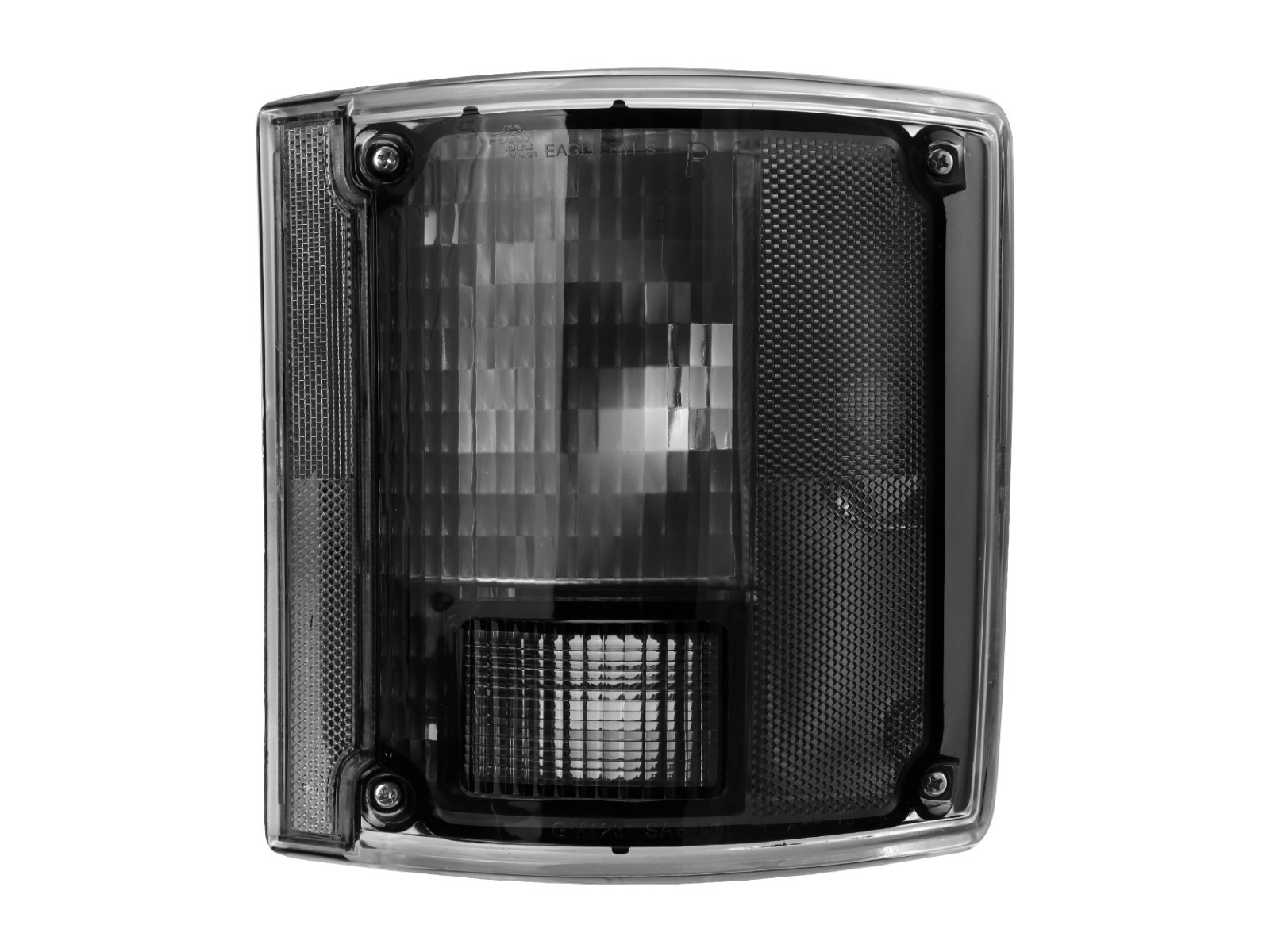 Smoke Tail Light w/ Bulb+Hardware L+R For 78-91 Chevy CK PickUp & Suburban / GMC