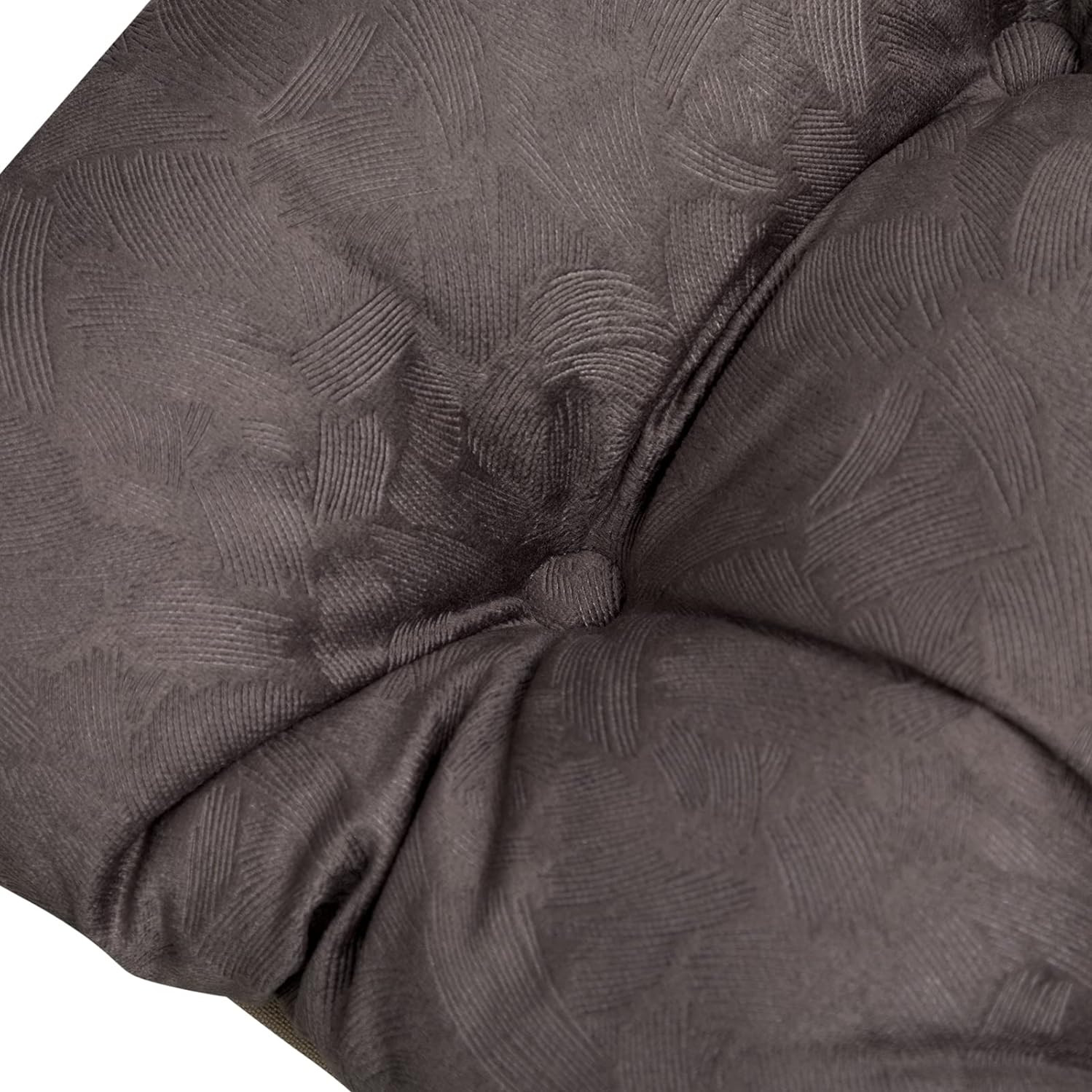 15"(H) Folding Footrest Stool, Upholstered Small Foldable Ottoman, Accent