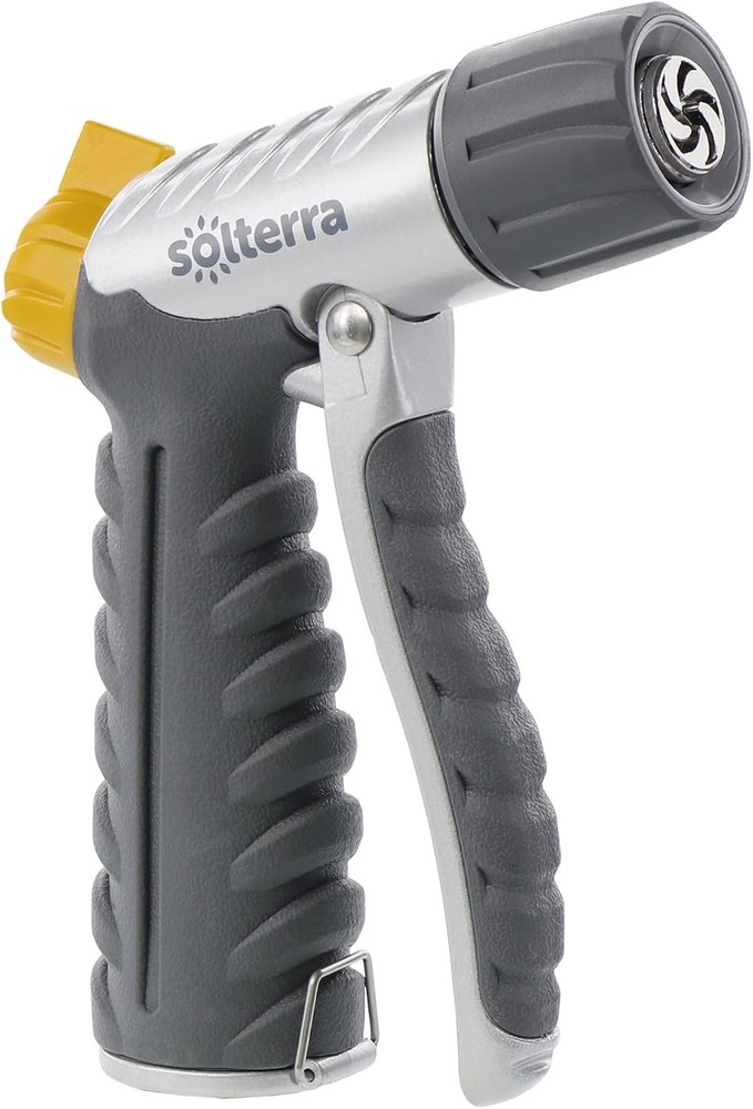 Adjustable Garden Hose Nozzle with Front Trigger High Pressure Sprayer Head