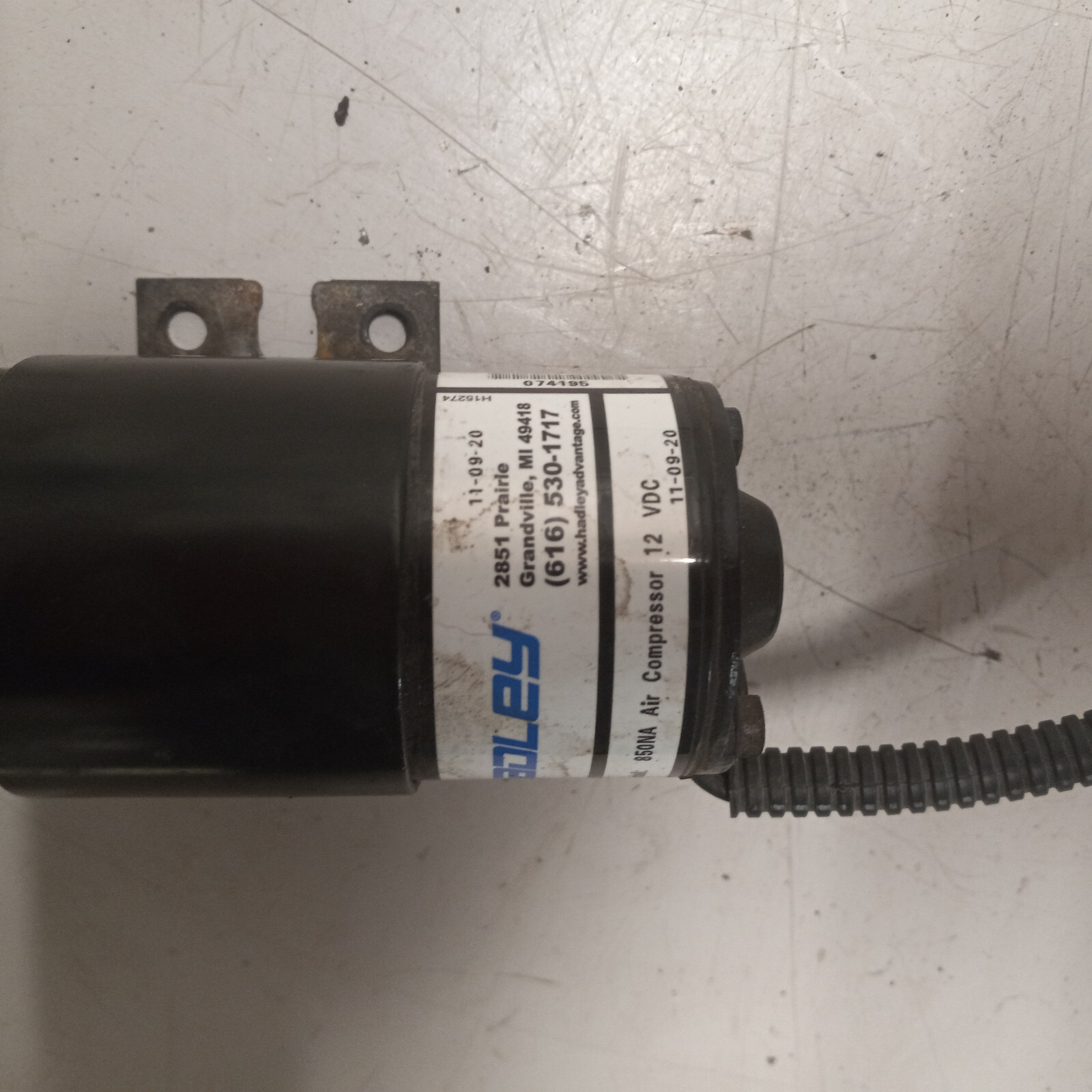 H0085ONA, Hadley 850 Series Air Compressor, 3864557C91, 908.35033