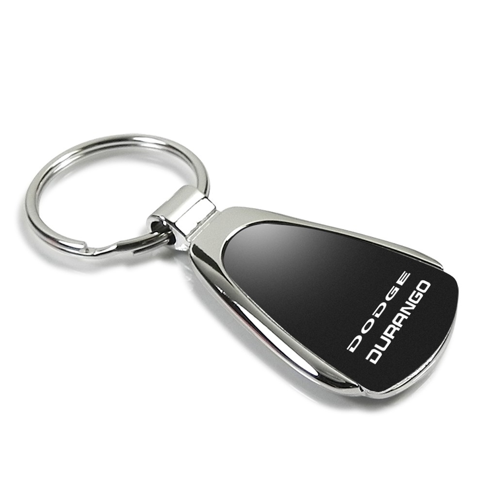 Dodge Durango Black Tear Drop Key Chain