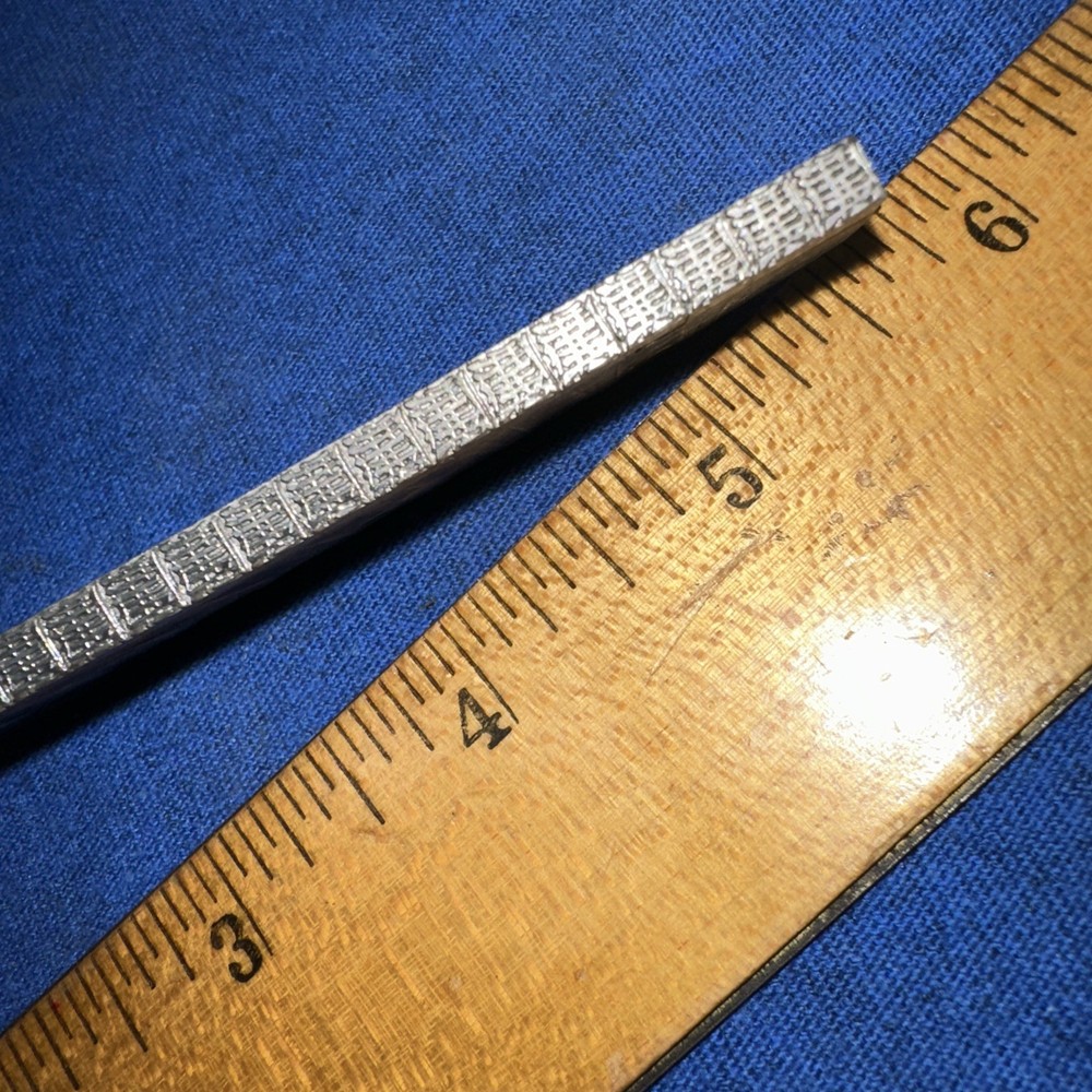 Printing Block ( Background Border Edge ) Thin Line Lead