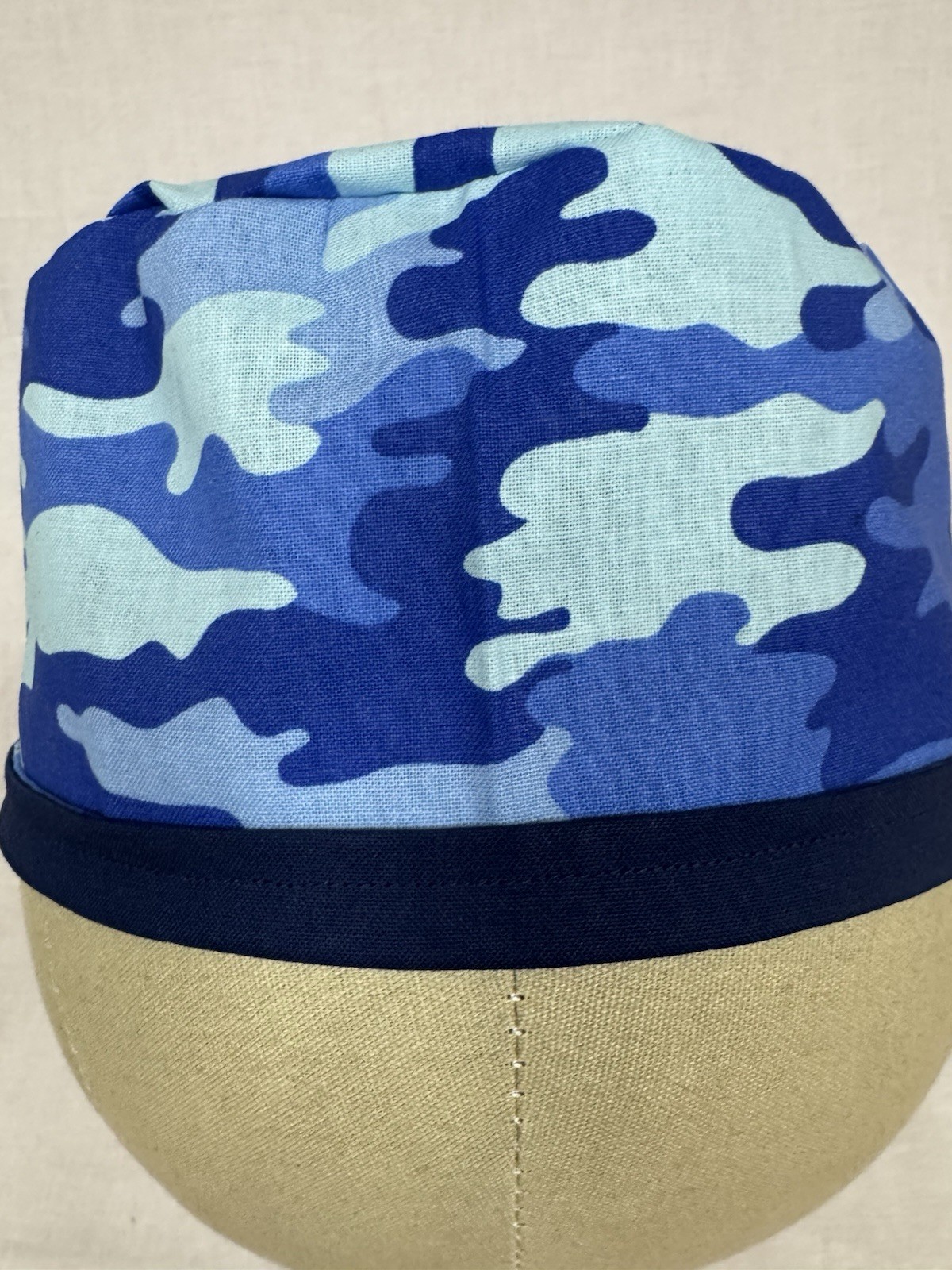 Men/Women Surgical Scrub Cap Skull/Chemo Hat Lined Camo Camouflage Cotton