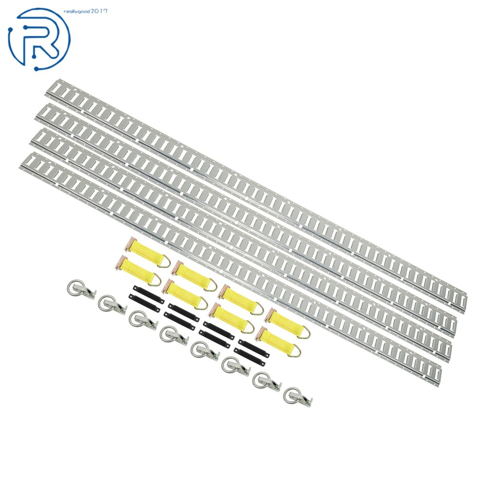 High Quality For Van Truck 28 Pack 8' E Track Tie Down Rail System Multi Purpose