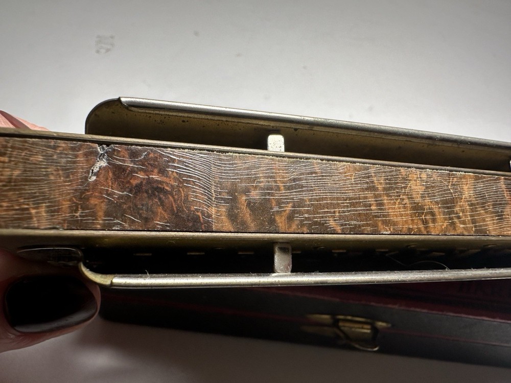 Vintage M. Hohner Super Chromonica Harmonica No. 260 – German Made – Boxed