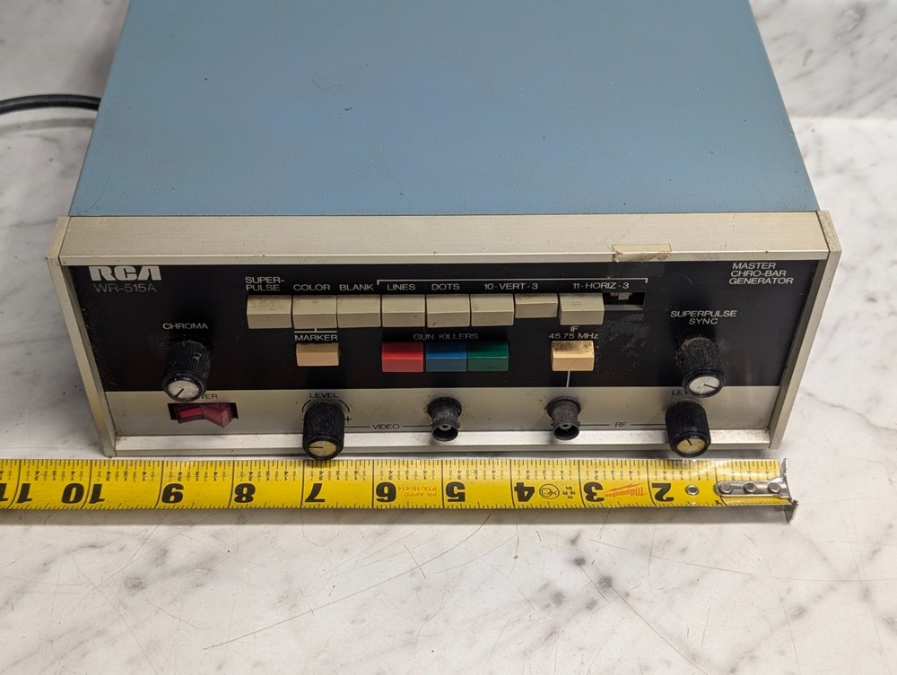 RCA Model Type # WR-515A Master CHRO-BAR Generator