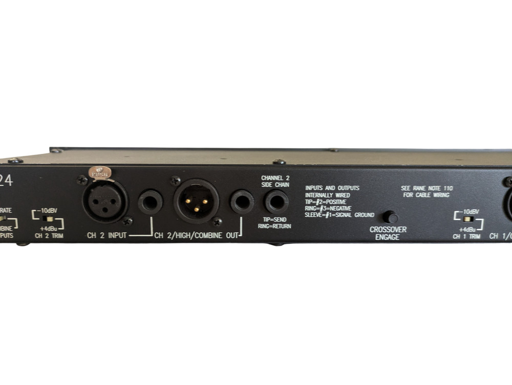 Rane DC 24 Dynamic Controller No Power Supply Untested Gate Expander Limiter