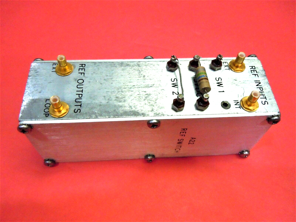 HP 8569B Spectrum Analyzer A22 Reference Switch Assembly