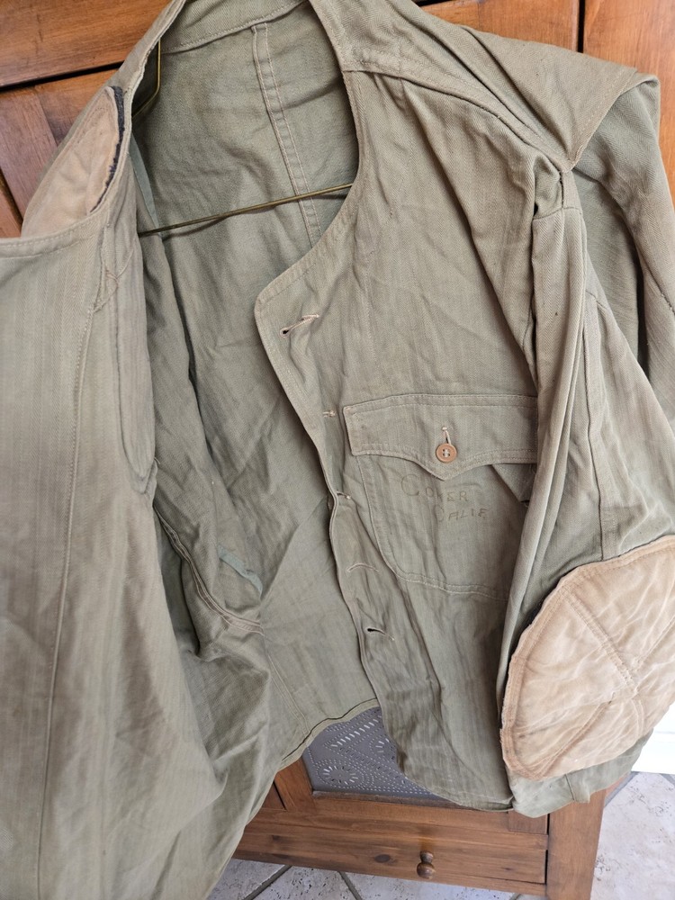 WW2 USMC HBT Shooting Jacket / Mario Mirabelli Made