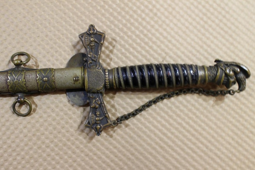 vintage ceremonial sword