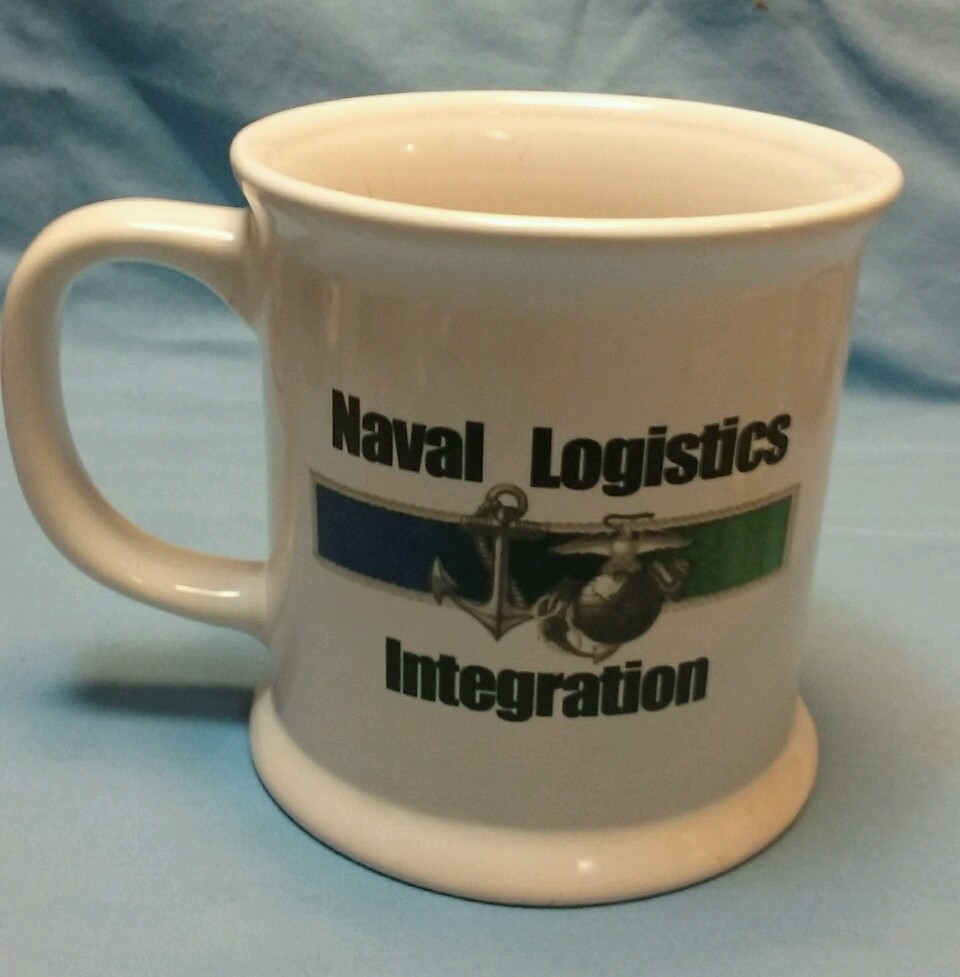 Naval logistics integration coffee cup