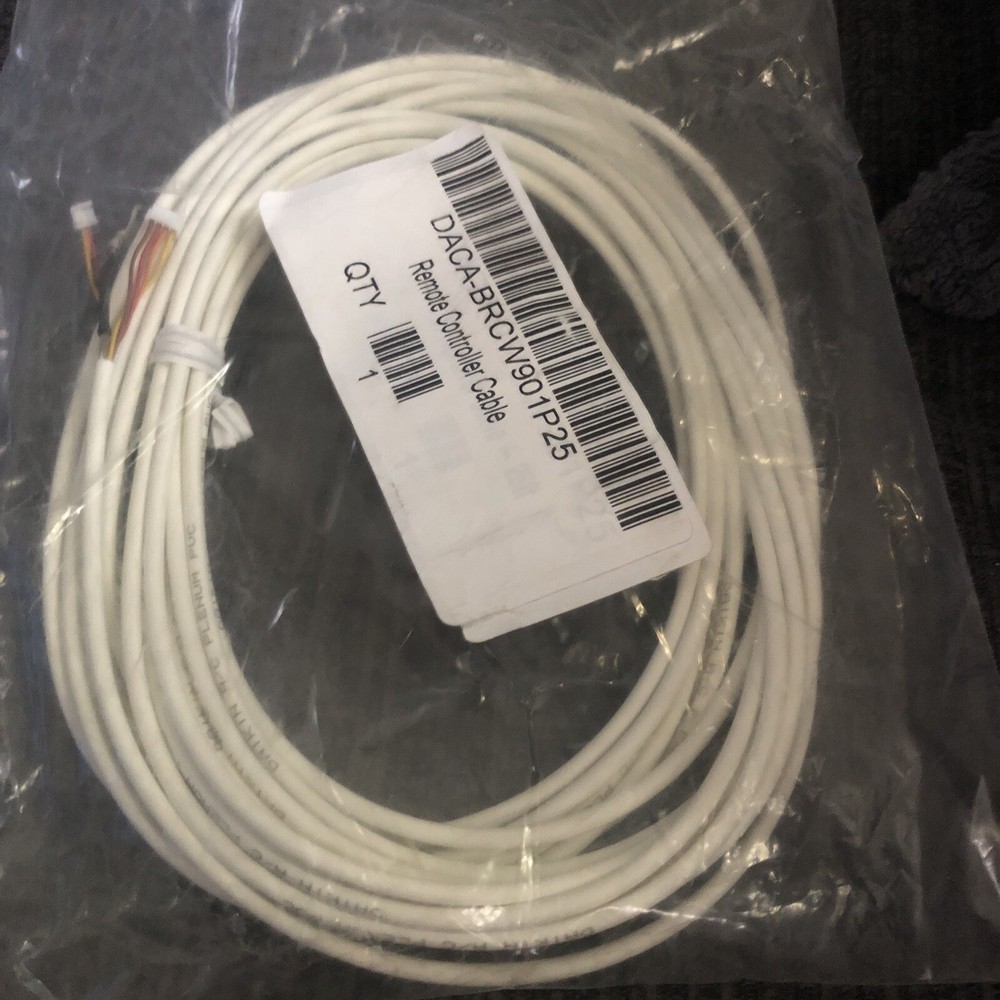 Daikin BRCW901P25 Remote Controller Cable. New. 25 Ft. No Box.